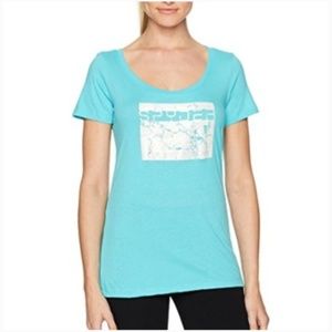 Spyder SZ M "Limitless" Blue T-Shirt Cotton NWT